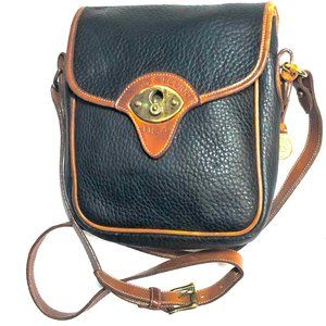 Dooney & Bourke Vtg Cavalry Scout Crossbody Messenger Bag